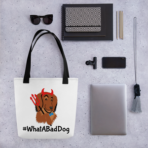 Devil Dog Tote bag