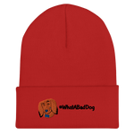 Load image into Gallery viewer, #WhatABadDog Cuffed Beanie
