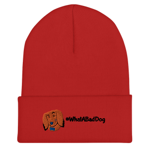 #WhatABadDog Cuffed Beanie