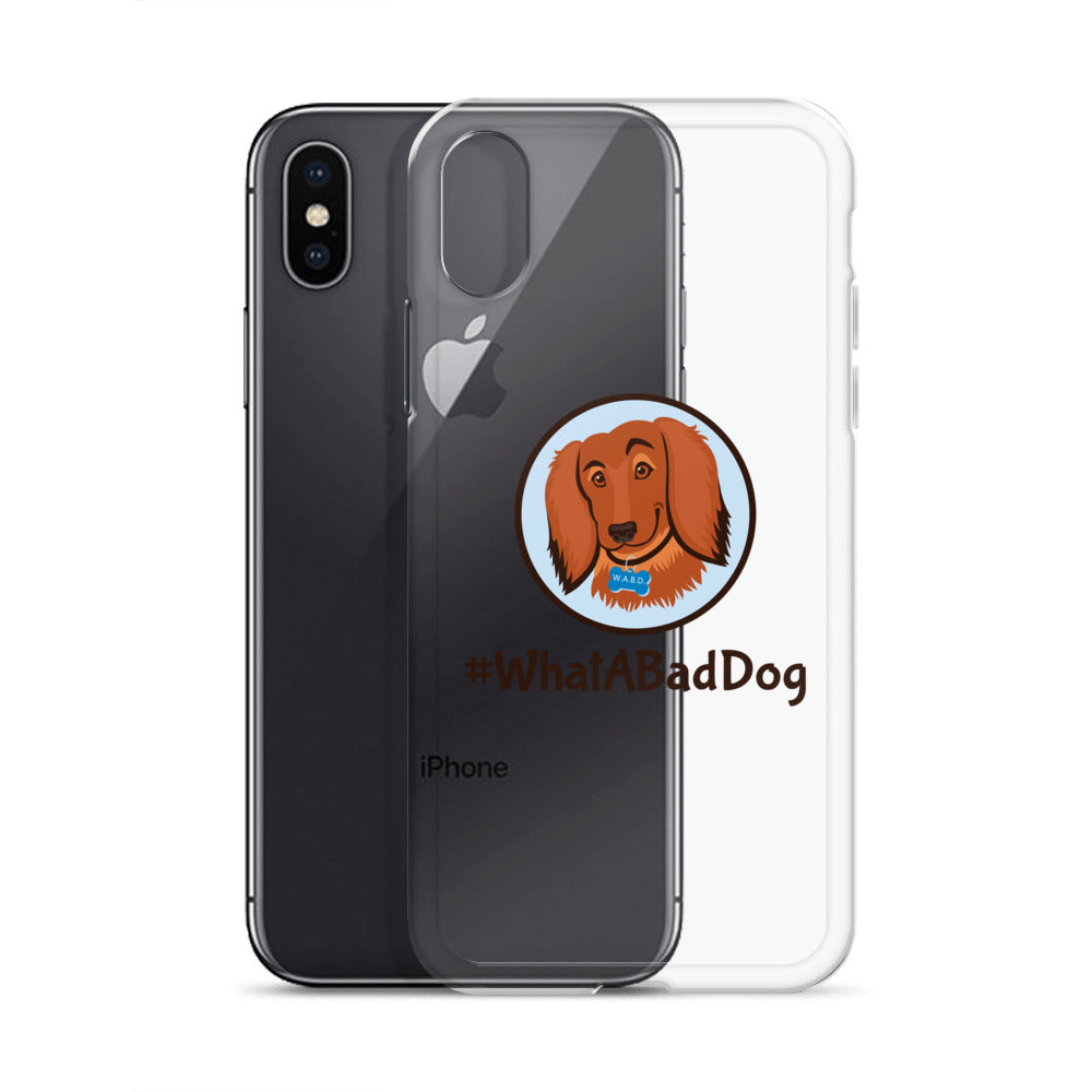 #WhatABadDog iPhone Case