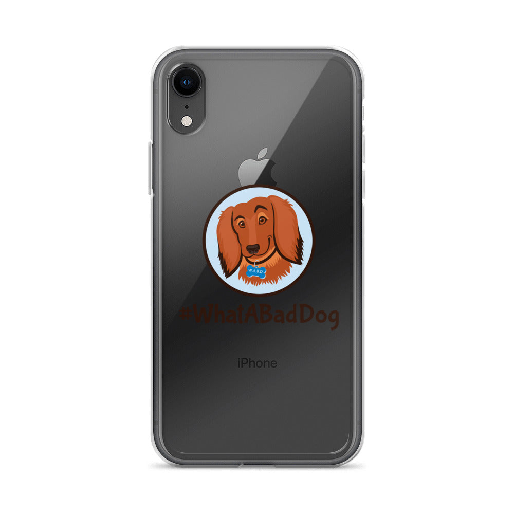 #WhatABadDog iPhone Case