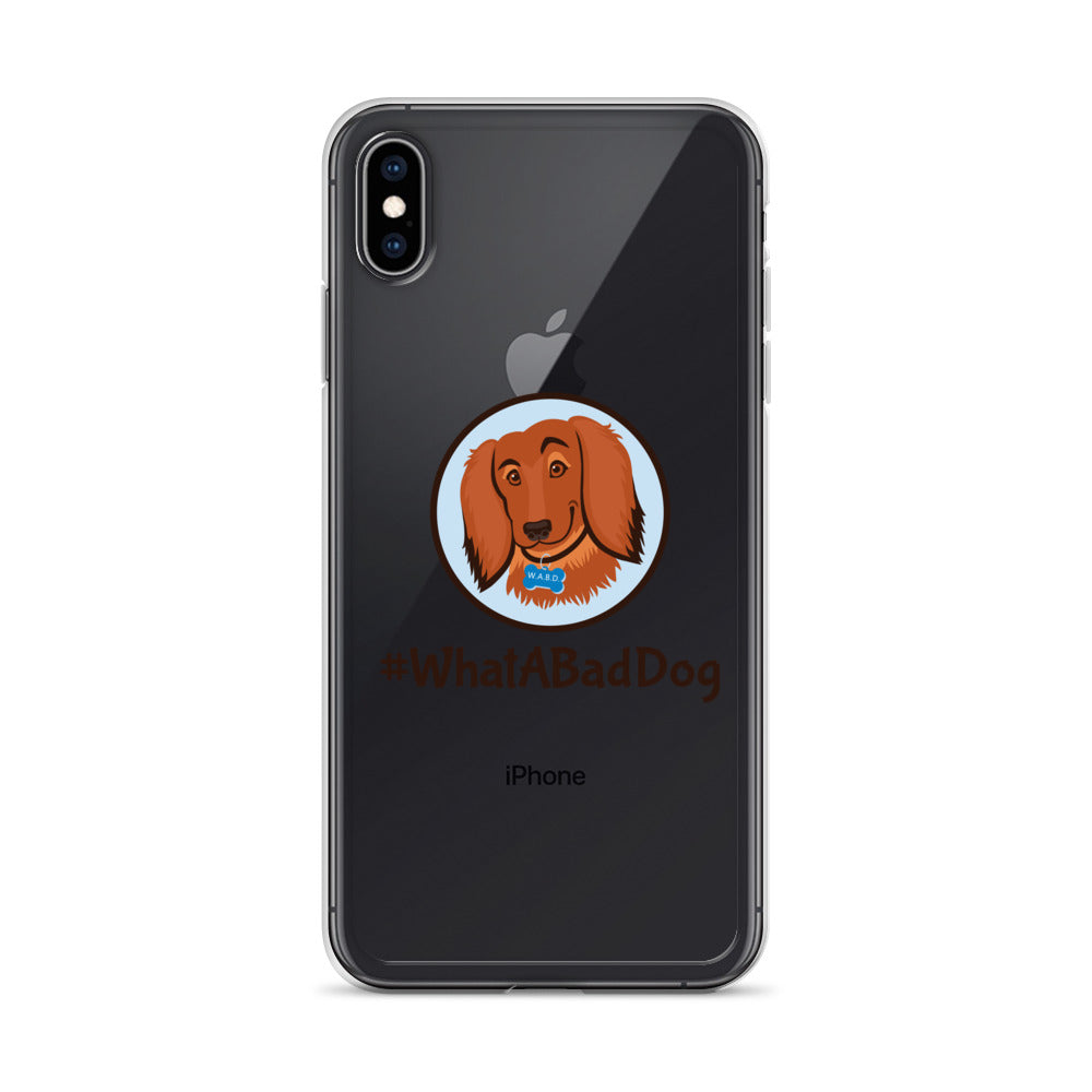 #WhatABadDog iPhone Case