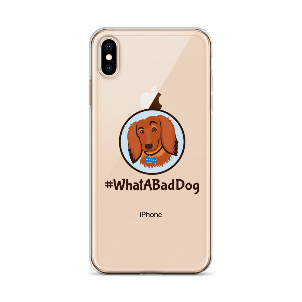 #WhatABadDog iPhone Case