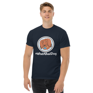 #WhatABadDog Men's Short Sleeve T-Shirt