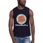 Load image into Gallery viewer, #WhatABadDog Men&#39;s Muscle Shirt
