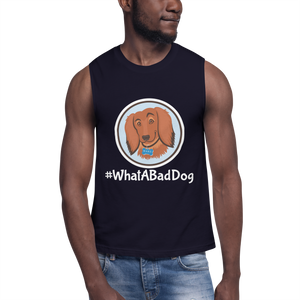 #WhatABadDog Men's Muscle Shirt