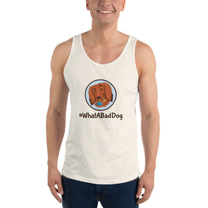 #WhatABadDog Unisex Tank Top