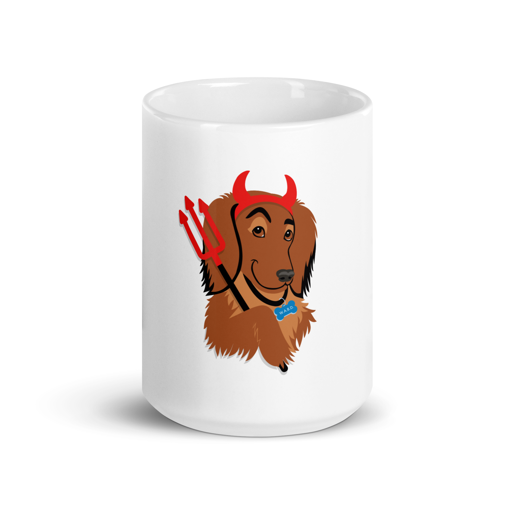 Devil Dog Mug (White Glossy)