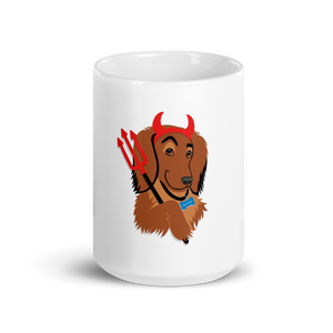 Devil Dog Mug (White Glossy)