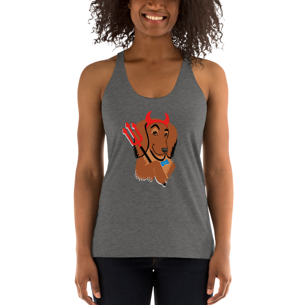 Devil Dog Women's Racerback Tank