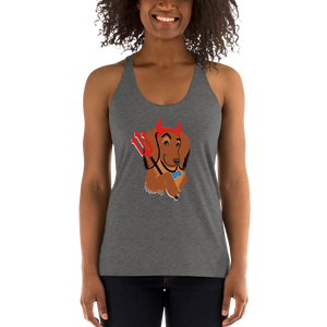 Devil Dog Women's Racerback Tank